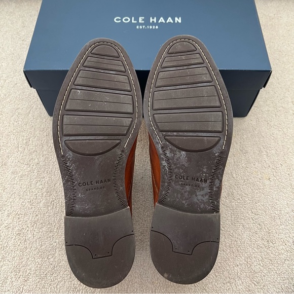 Cole Haan Lenox Hill Cap Toe Oxford - Tan Men’s Size 9.5 Wide - Picture 8 of 9